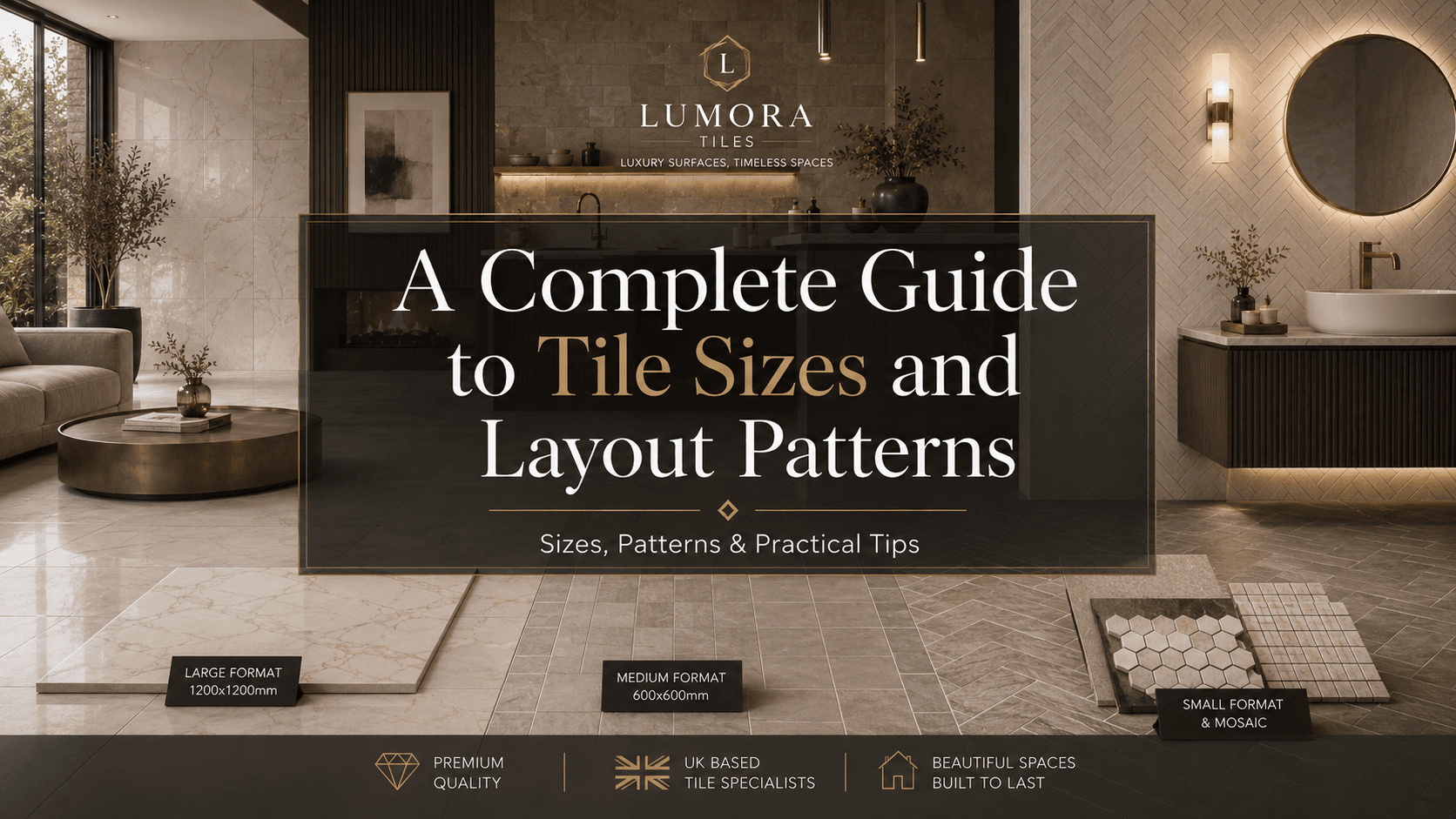 A Complete Guide to Tile Sizes and Layout Patterns